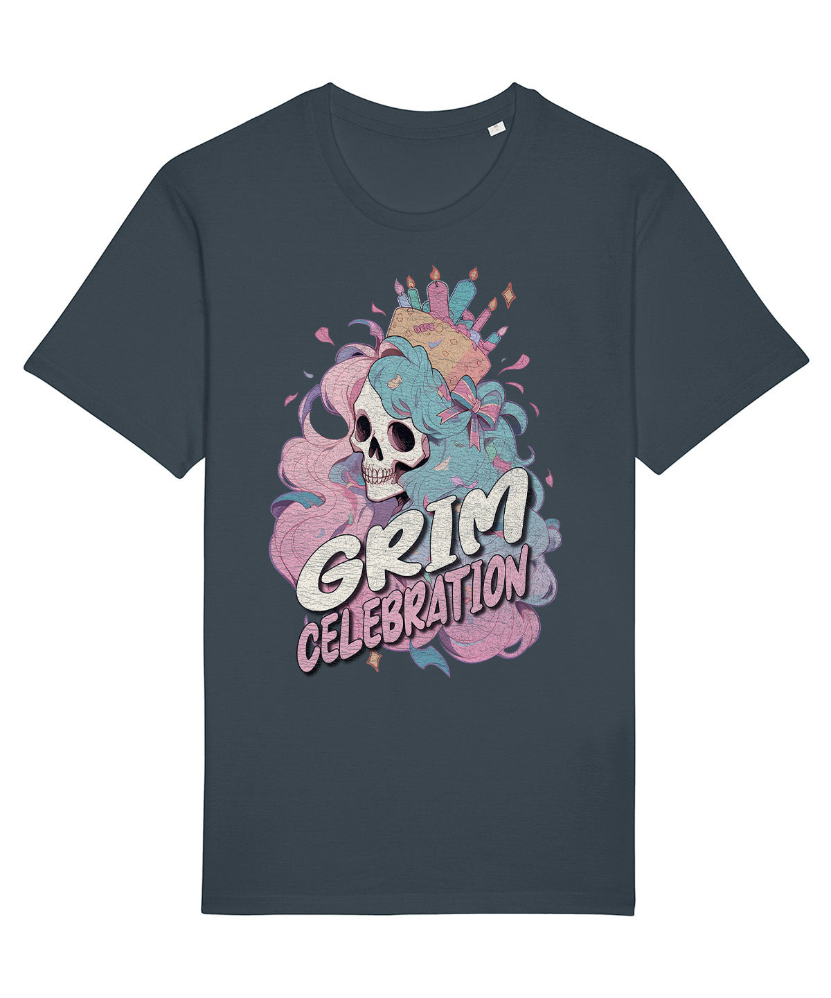 Grim Celebration | Vintage Christmas Rocker T-Shirt Chroma Clothing