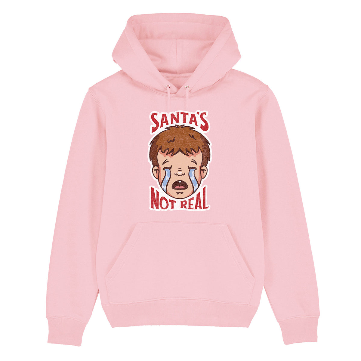 Santa's Not Real | Vintage Rocker Hoodie