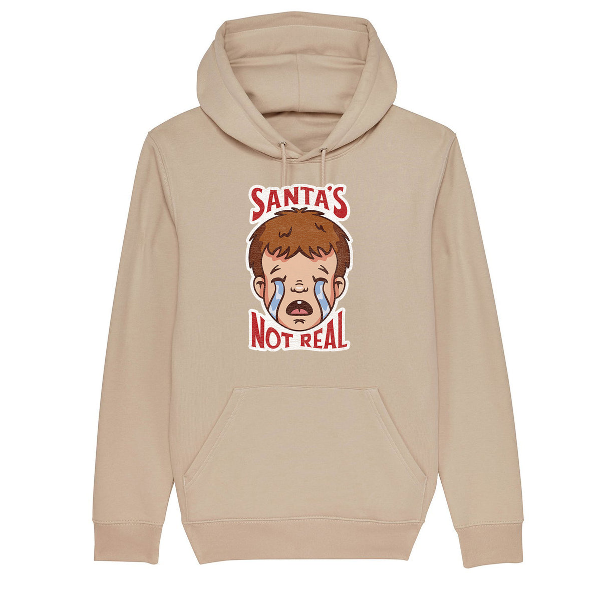 Santa's Not Real | Vintage Rocker Hoodie