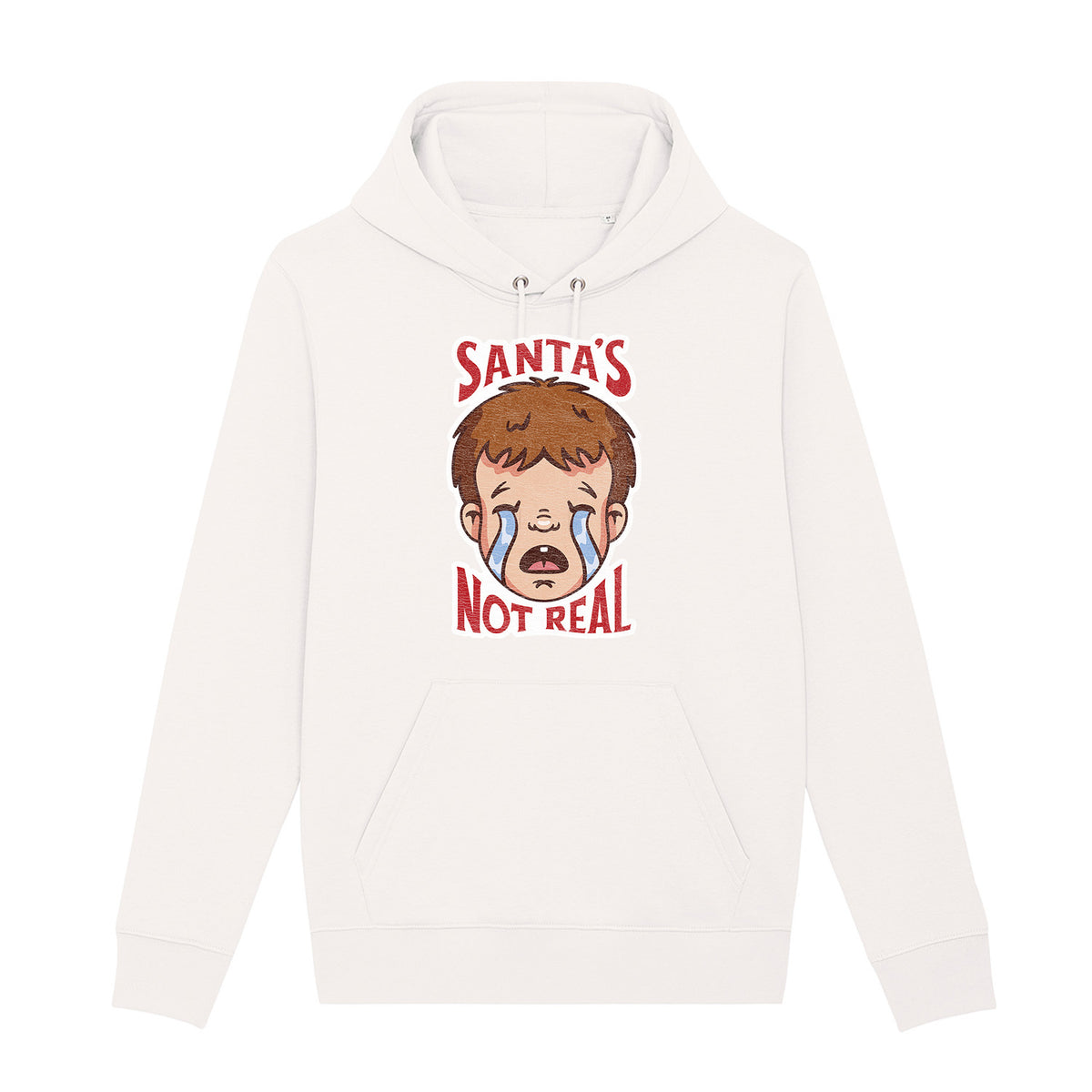 Santa's Not Real | Vintage Rocker Hoodie