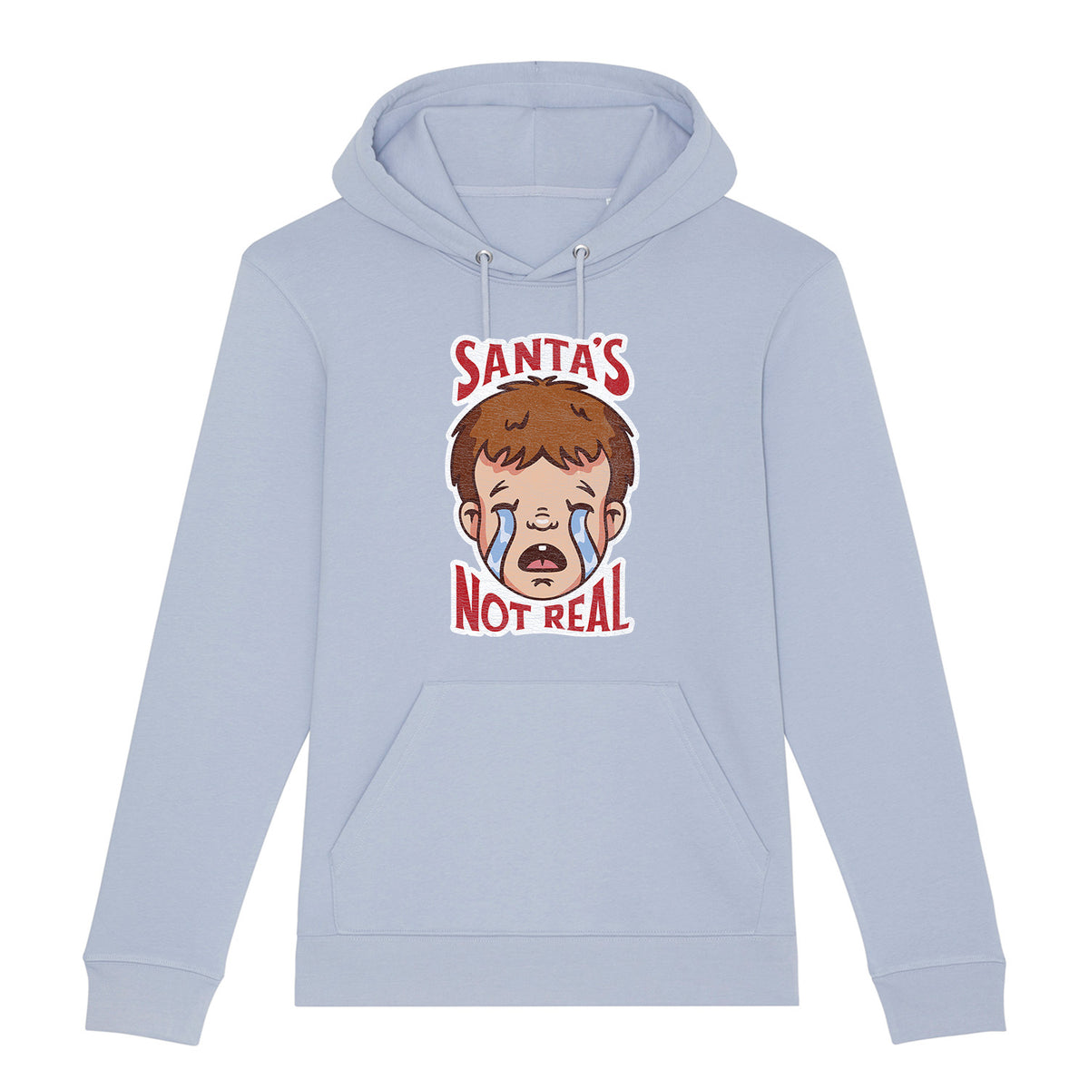 Santa's Not Real | Vintage Rocker Hoodie