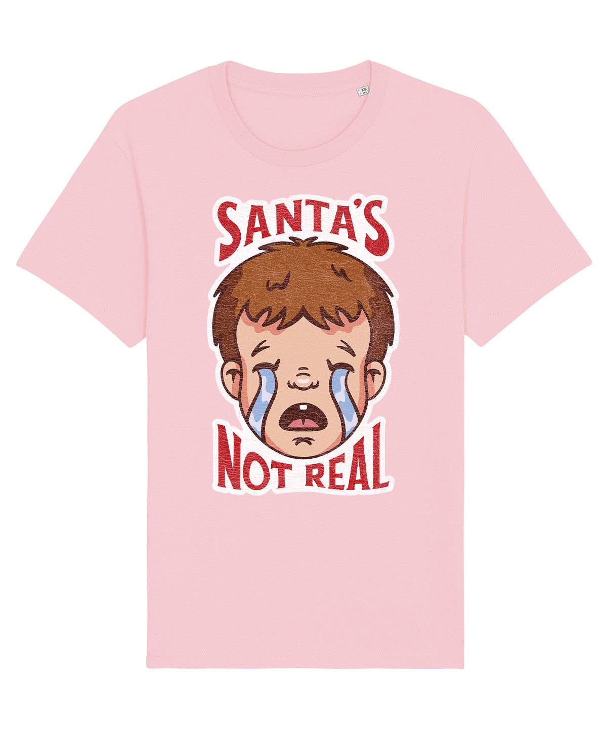 Santa's Not Real | Vintage Christmas Rocker T-Shirt