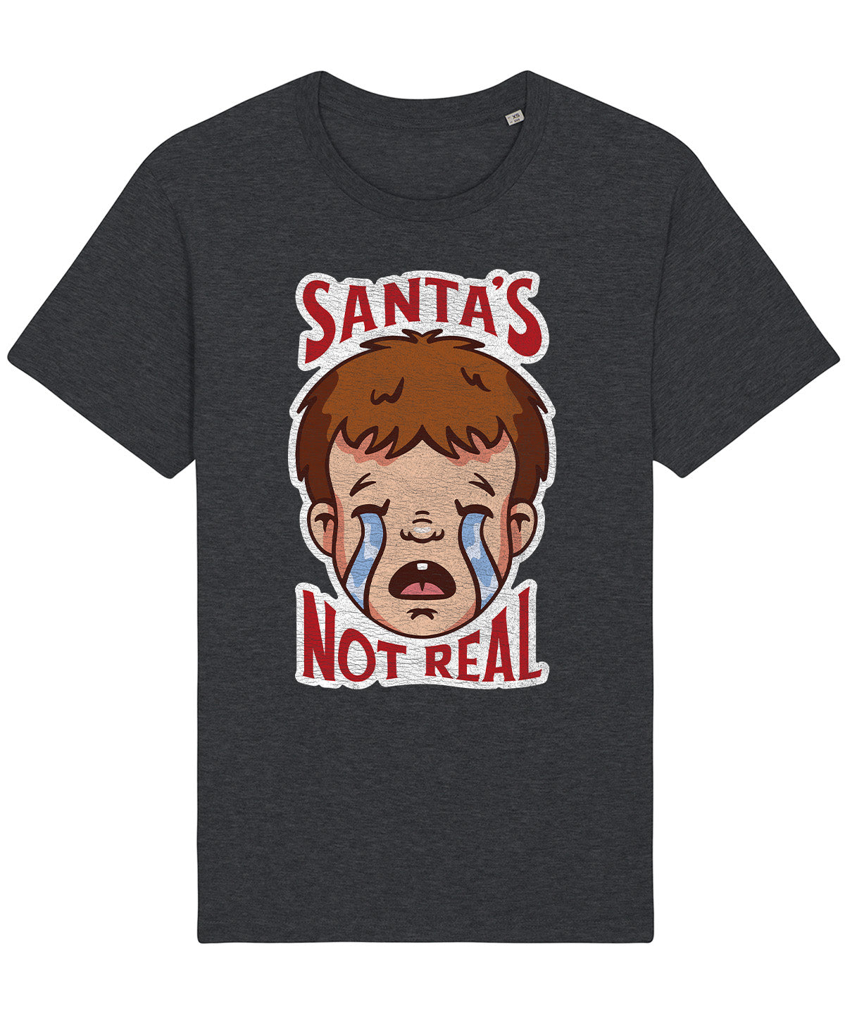 Santa's Not Real | Vintage Christmas Rocker T-Shirt