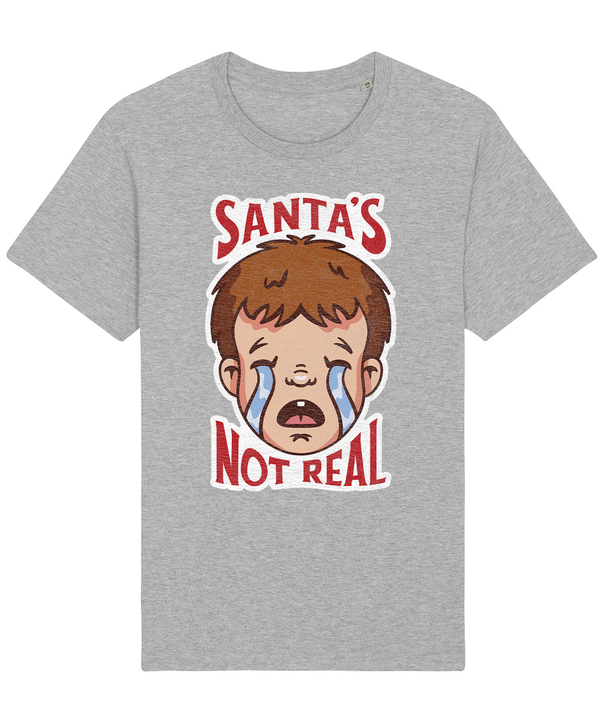 Santa's Not Real | Vintage Christmas Rocker T-Shirt