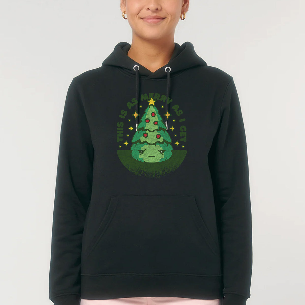 This Is As Merry As I Get | Vintage Rocker Hoodie