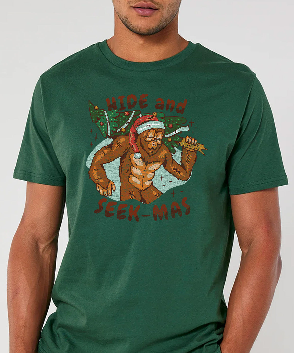 Hide and Seek-Mas | Vintage Christmas Rocker T-Shirt