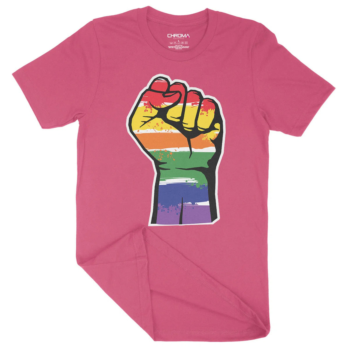 Power Of Love LGBTQ | Unisex Adult T-Shirt Chroma Clothing