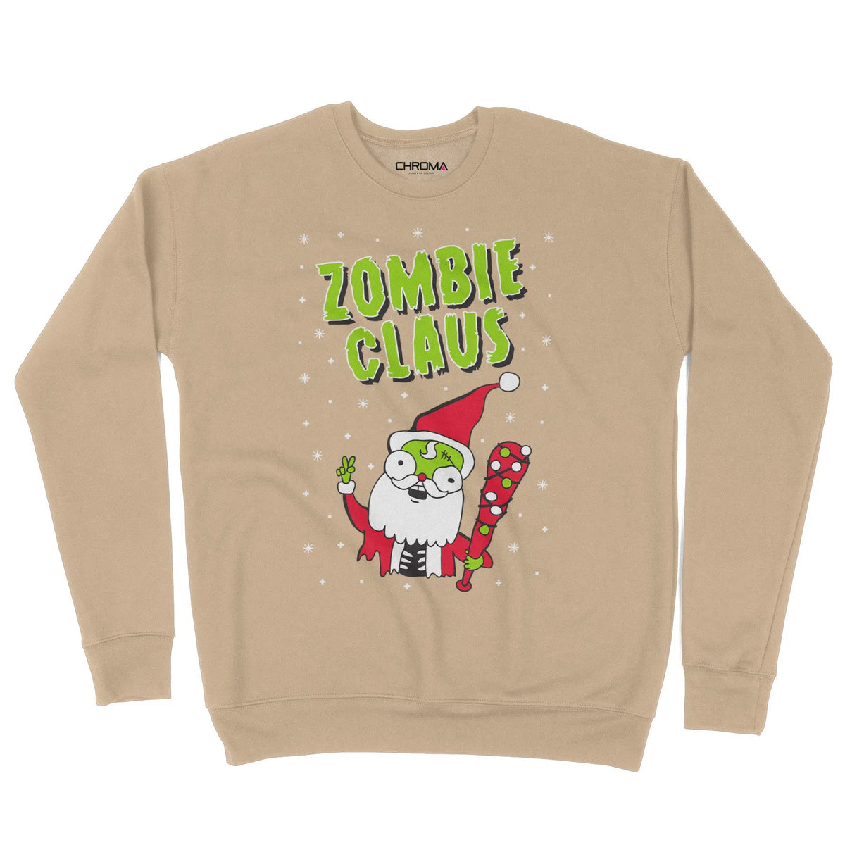 Zombie Claus Santa | Unisex Christmas Sweater Chroma Clothing