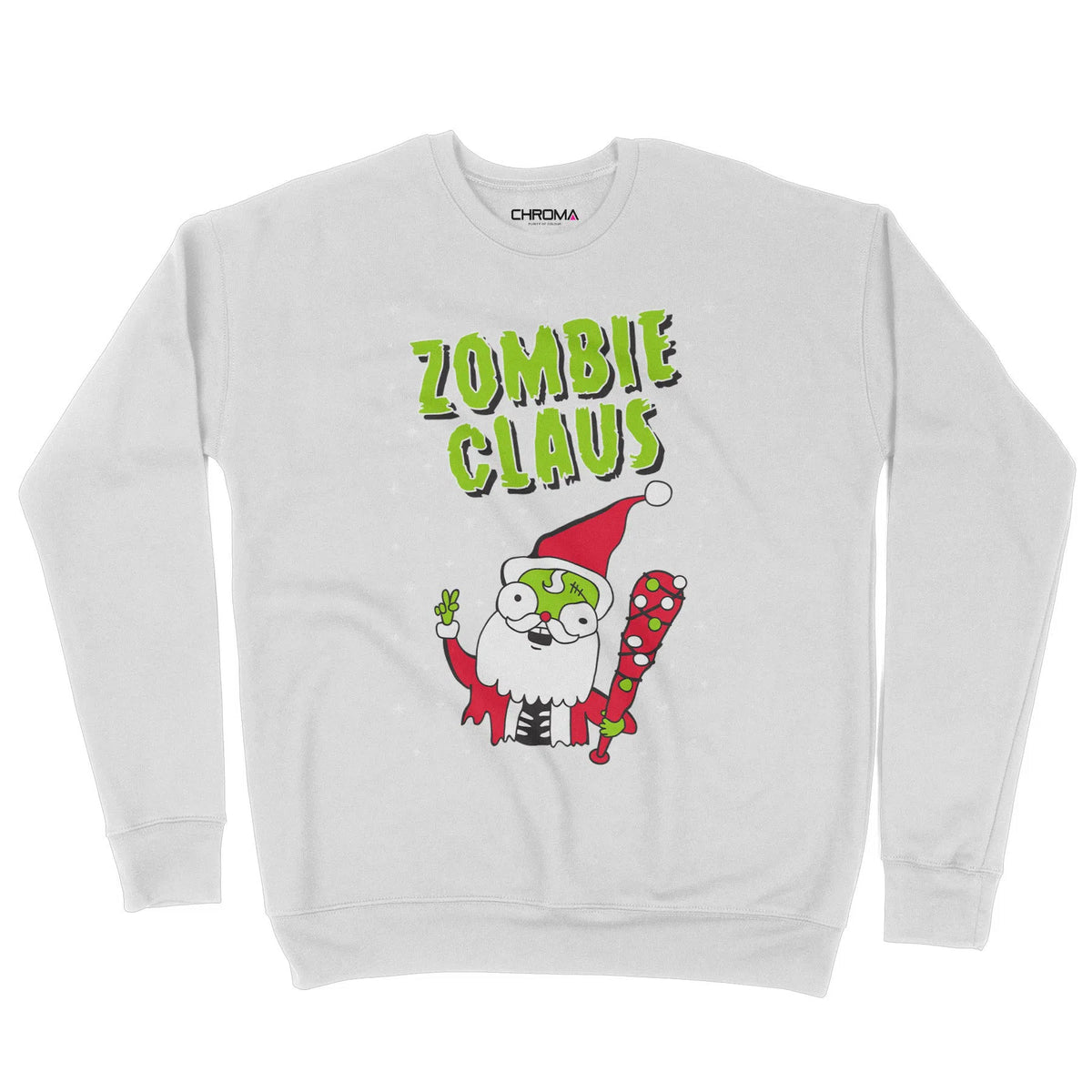 Zombie Claus Santa | Unisex Christmas Sweater Chroma Clothing