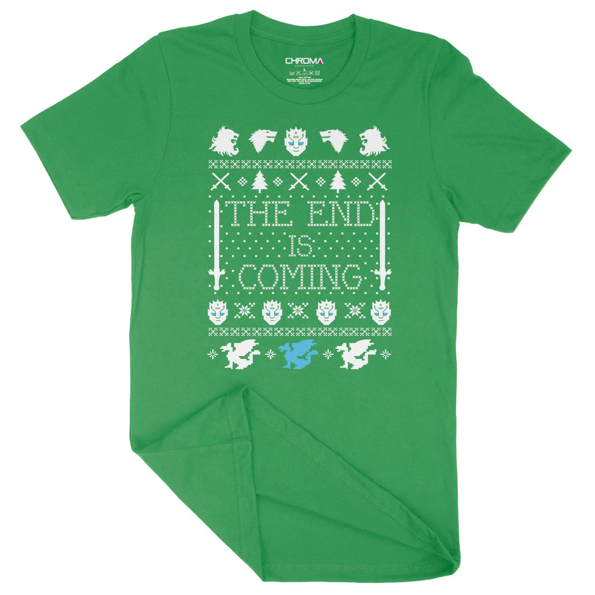 The End Is Coming | Unisex Christmas T-Shirt Chroma Clothing