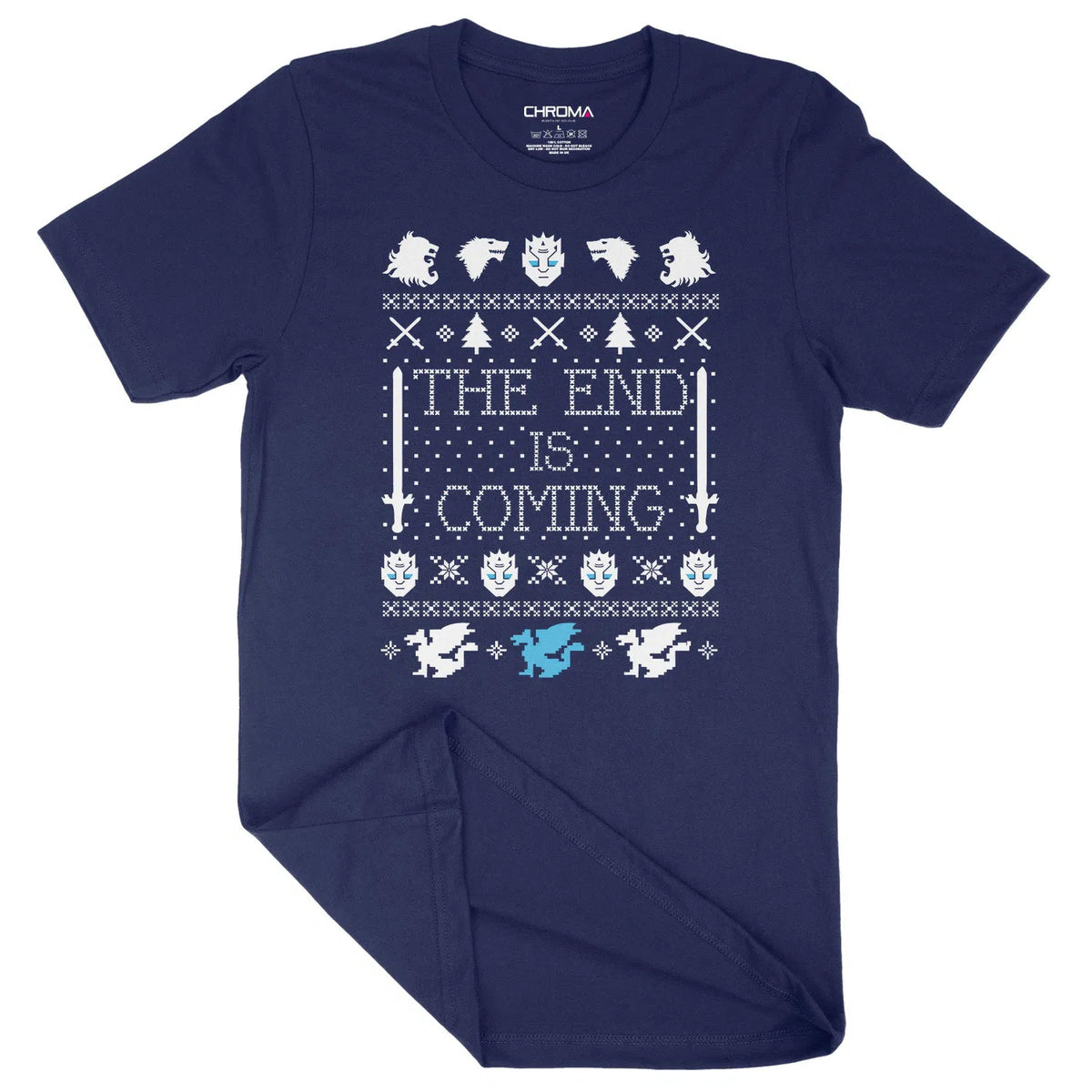The End Is Coming | Unisex Christmas T-Shirt Chroma Clothing