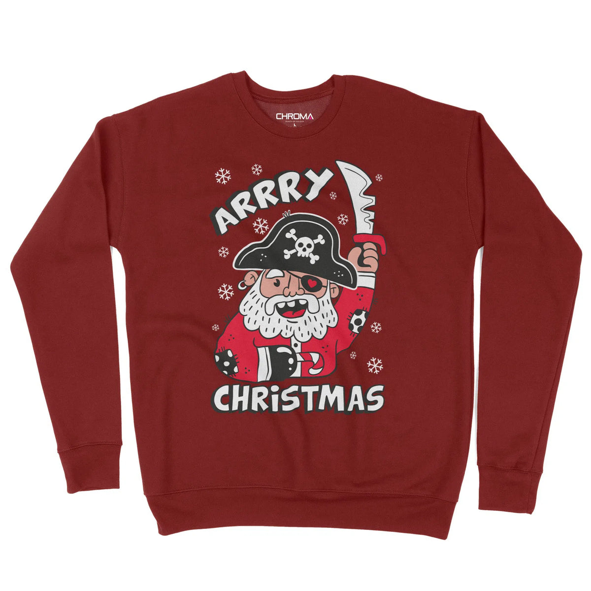 Arrry Christmas Santa | Unisex Christmas Sweater Chroma Clothing