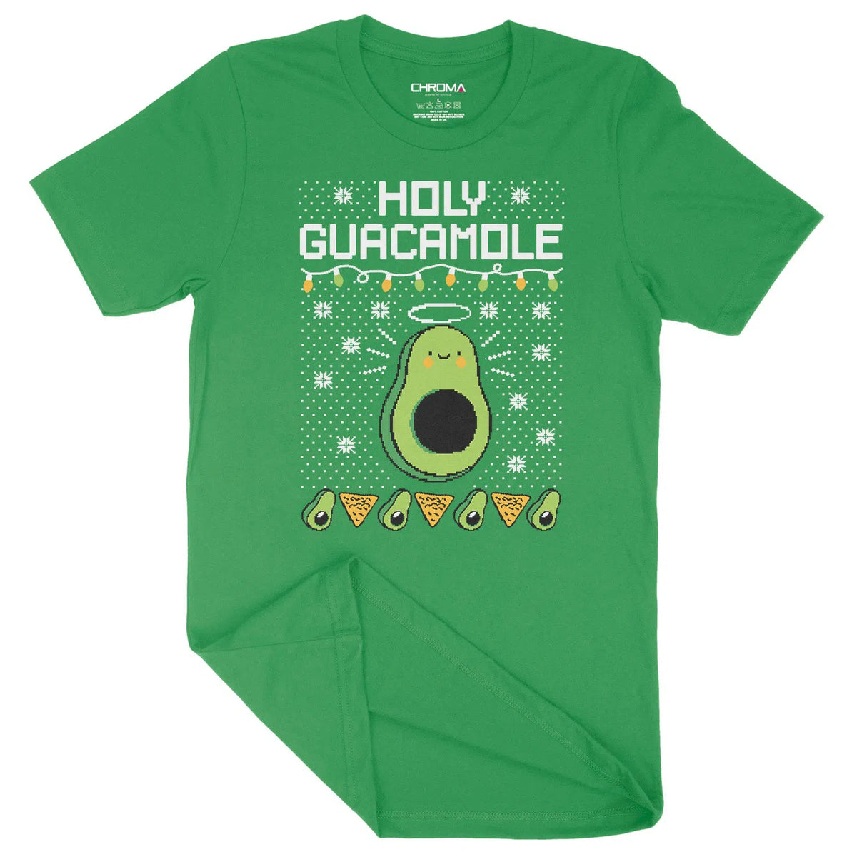 Holy Guacamole | Unisex Christmas T-Shirt Chroma Clothing