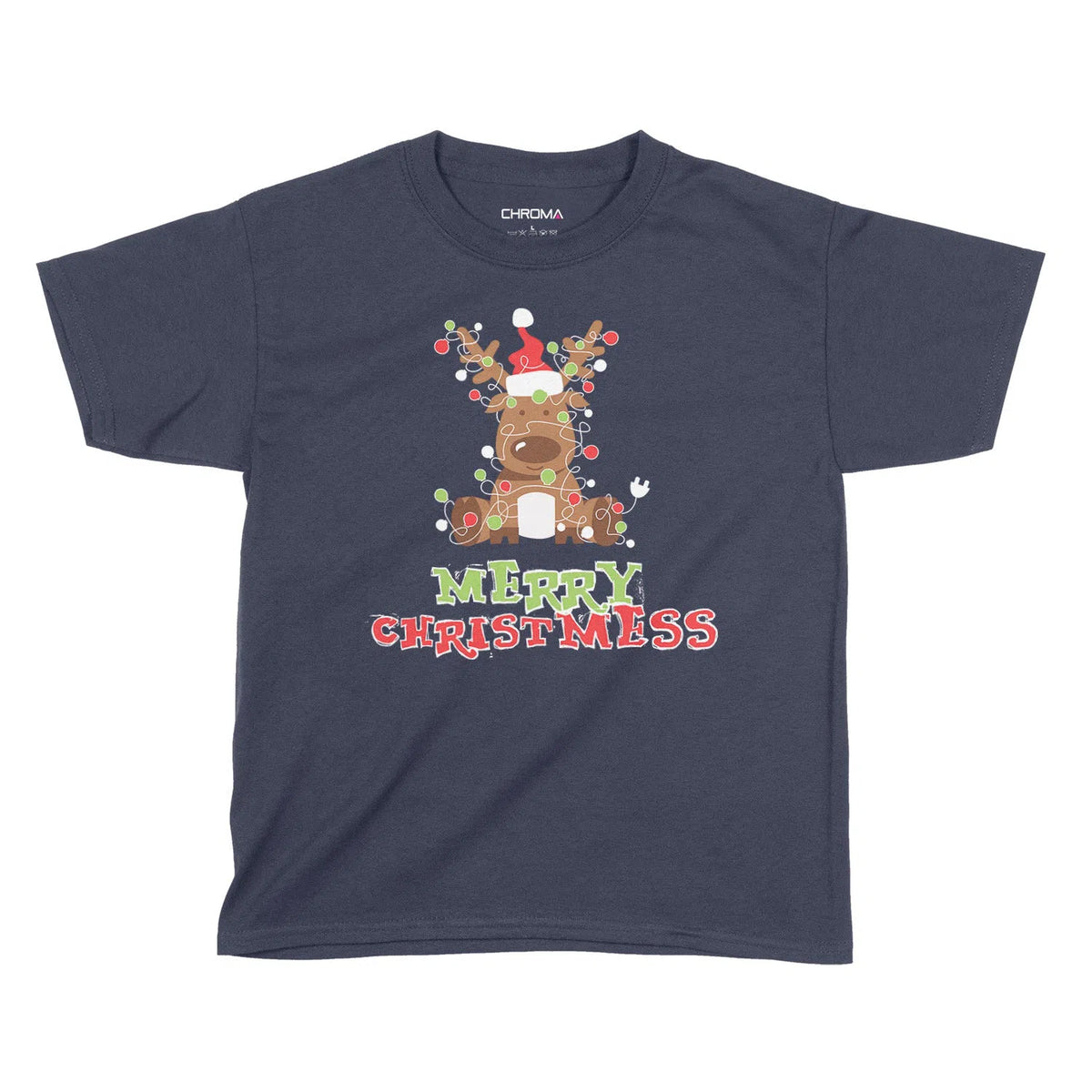 Merry Christmess | Kids Christmas T-Shirt Chroma Clothing