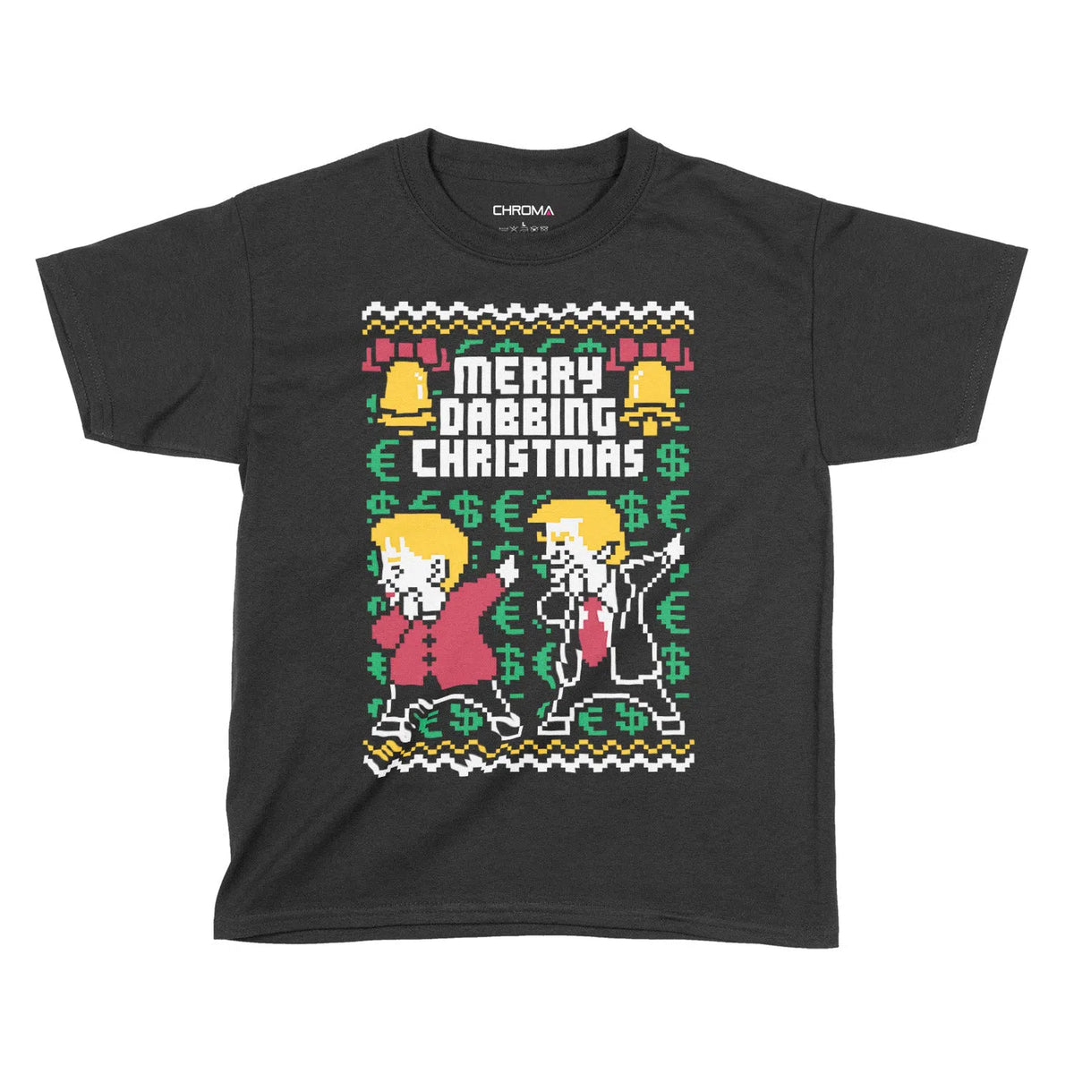 Merry Dabbing Christmas | Kids Christmas T-Shirt Chroma Clothing