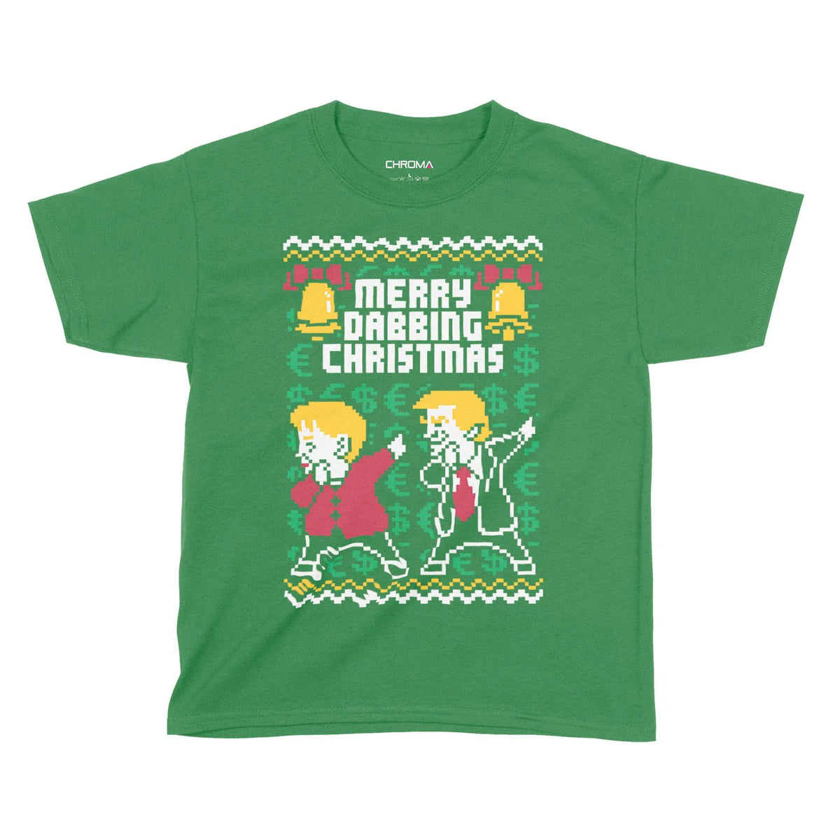 Merry Dabbing Christmas | Kids Christmas T-Shirt Chroma Clothing