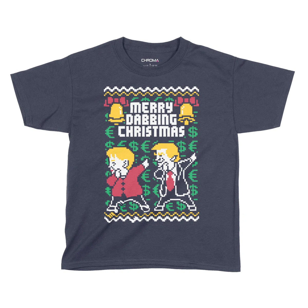 Merry Dabbing Christmas | Kids Christmas T-Shirt Chroma Clothing