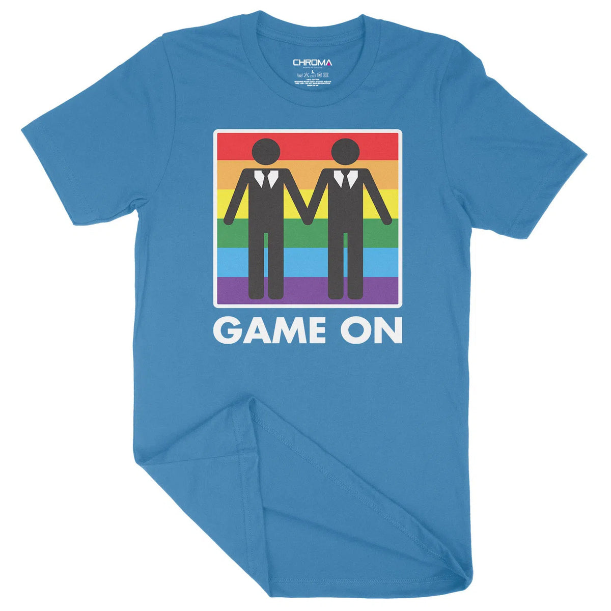 Game On Men LGBTQ | Unisex Adult T-Shirt Chroma Clothing