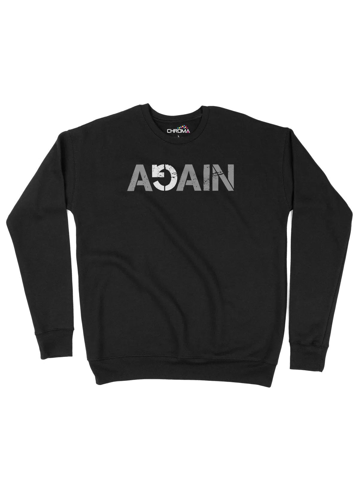 Again Positive Fitness Unisex Adult Sweatshirt Chroma Clothing