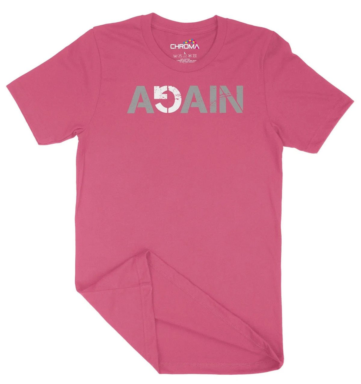 Again Positive Mindset Fitness Unisex Adult T-Shirt Chroma Clothing