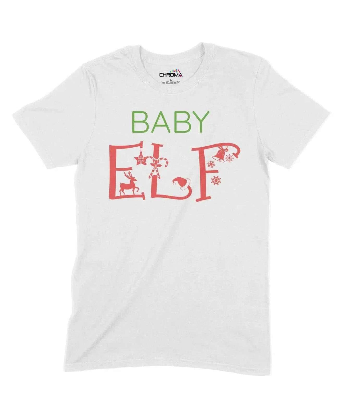 Baby Elf Unisex Adult T-Shirt Chroma Clothing