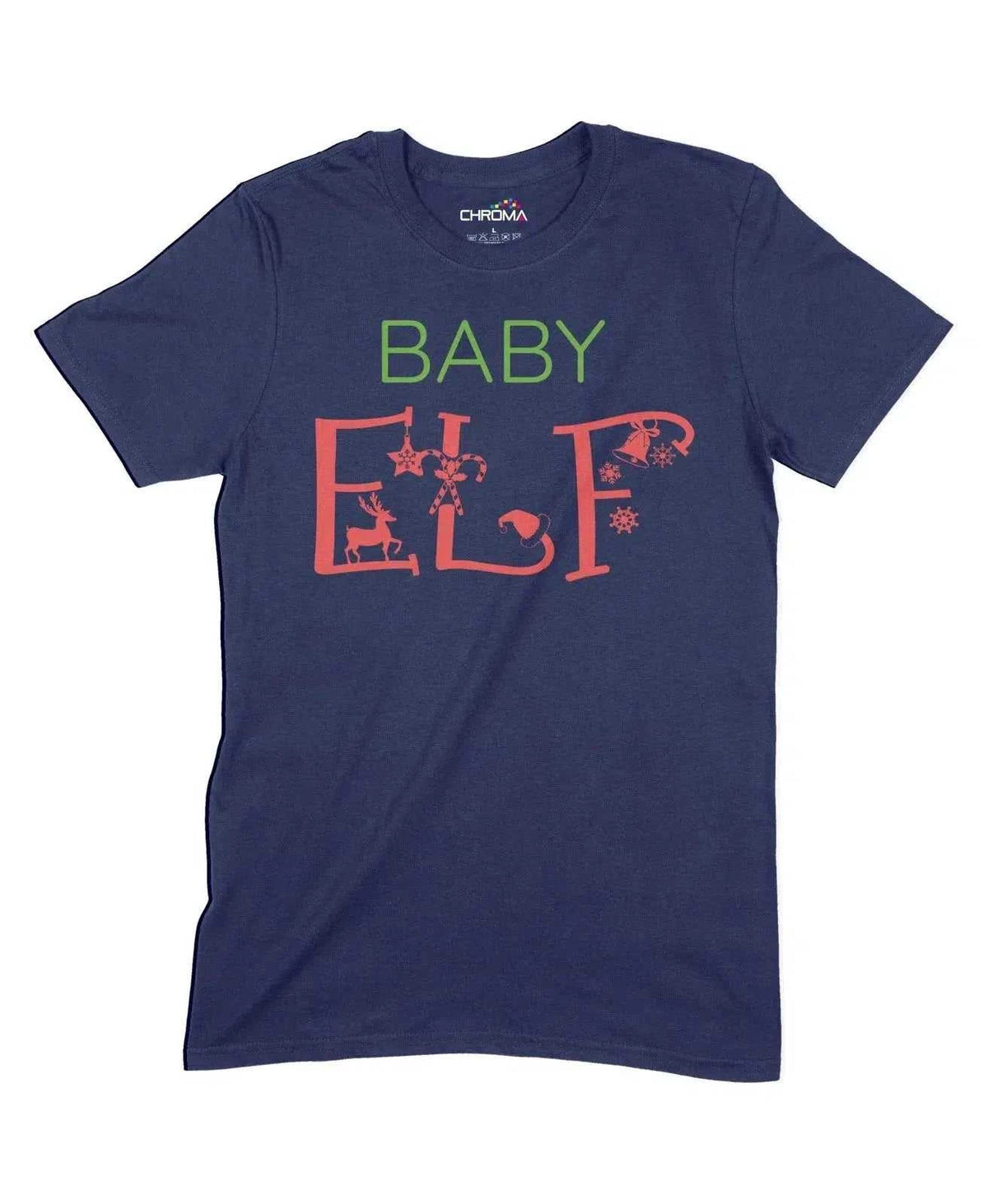 Baby Elf Unisex Adult T-Shirt Chroma Clothing