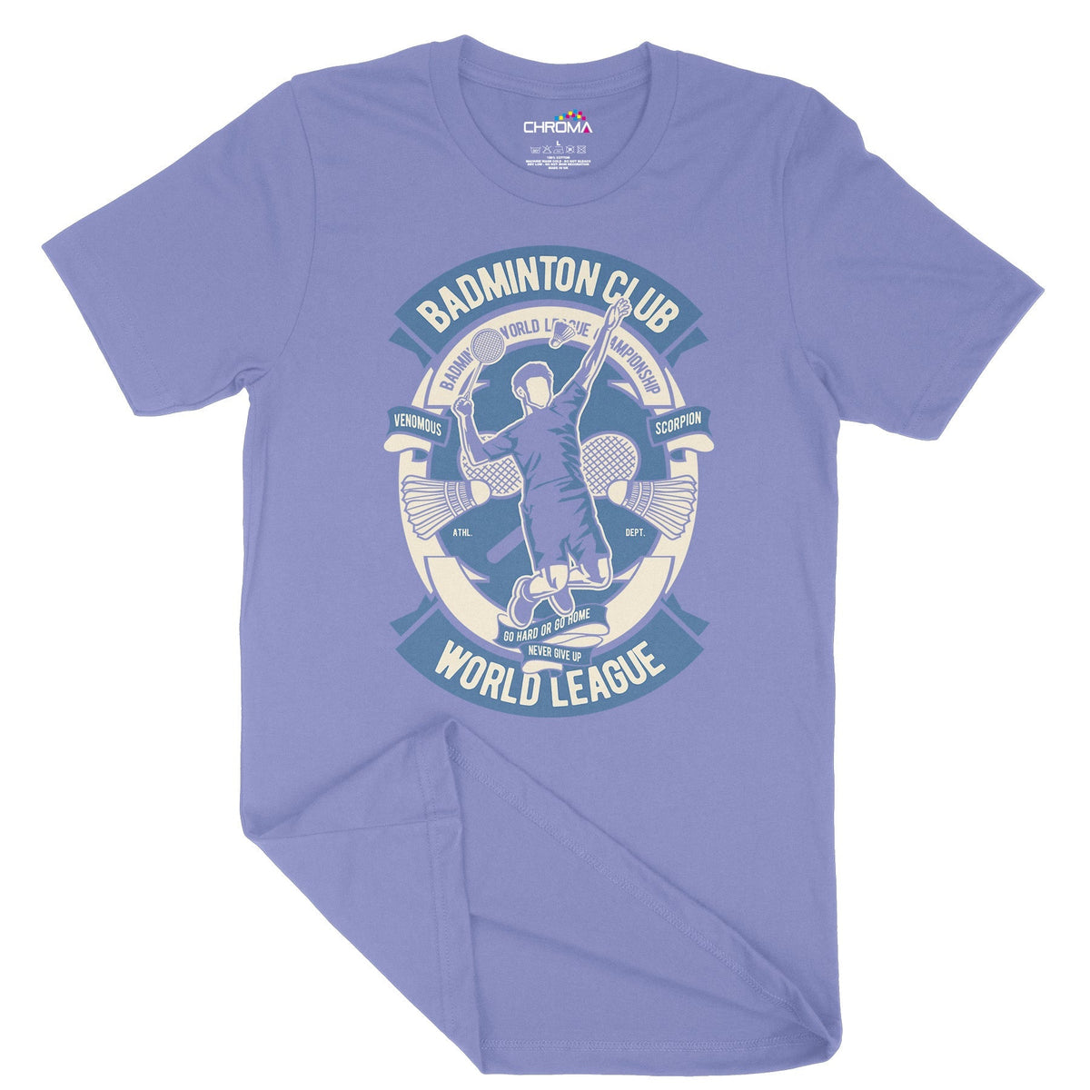 Badminton Club | Vintage Adult T-Shirt | Classic Vintage Clothing Chroma Clothing