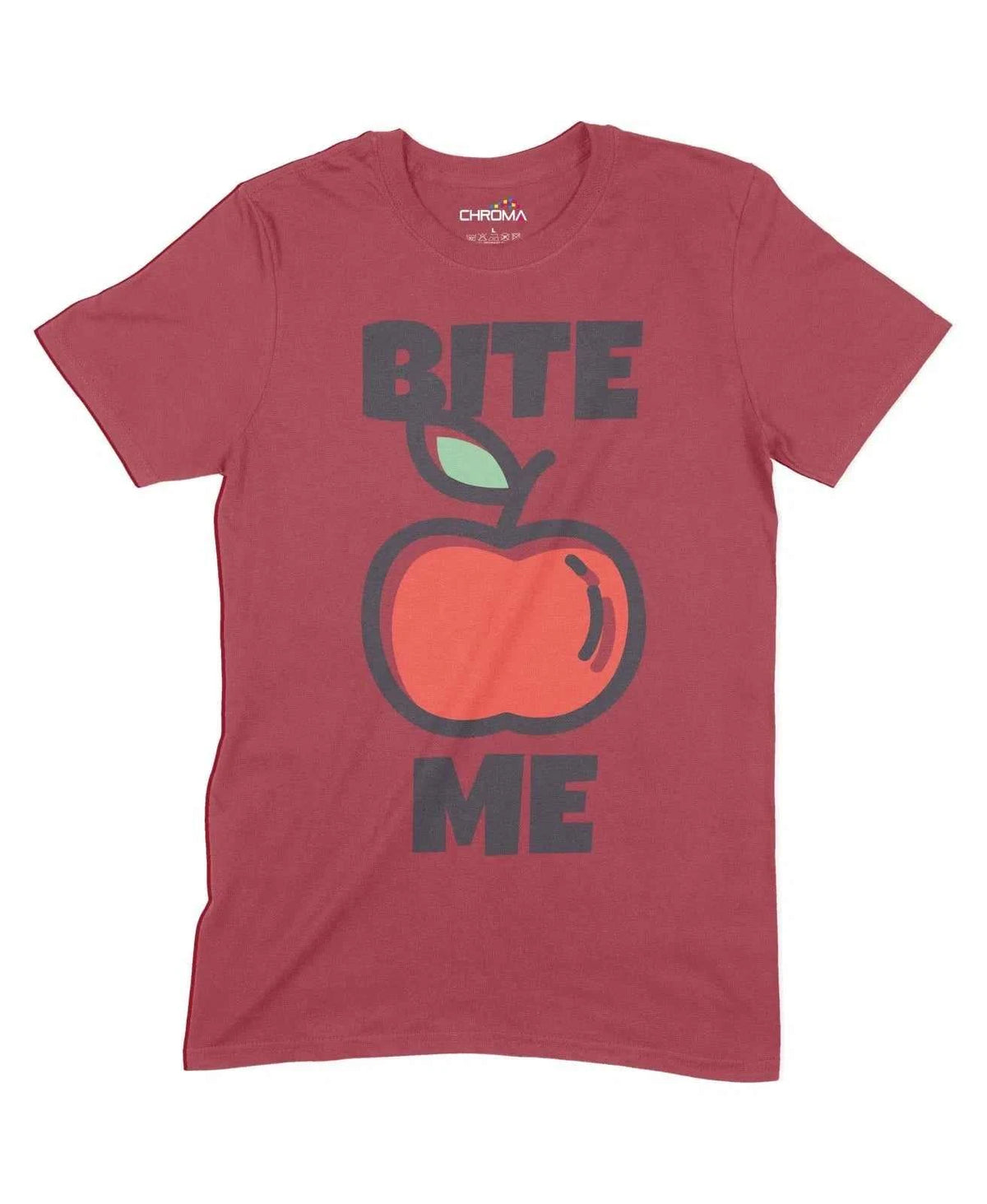 Bite Me Unisex Adult T-Shirt Chroma Clothing