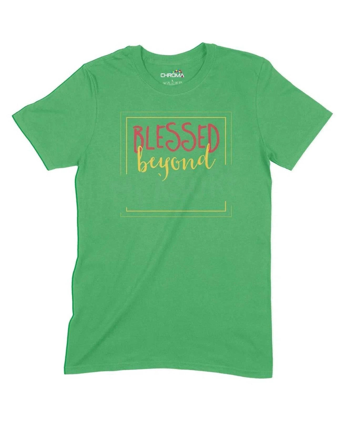 Blessed Beyond Measure Unisex Adult T-Shirt Chroma Clothing