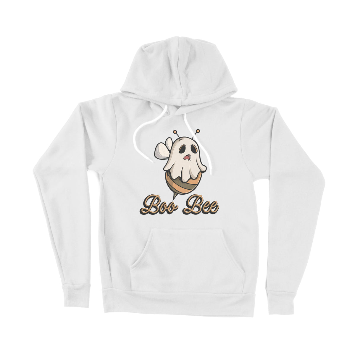 Boo-Bee Halloween Unisex Adult Pullover Hoodie | Premium Halloween Clo Chroma Clothing