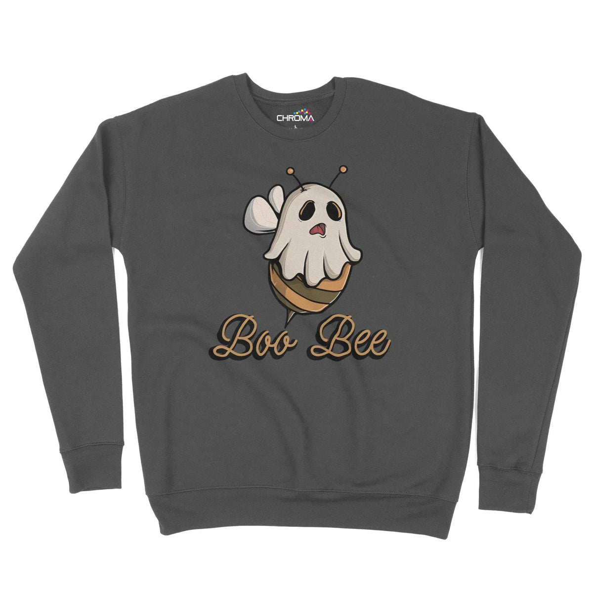 Boo-Bee Halloween Unisex Adult Sweatshirt | Premium Halloween Clothing Chroma Clothing