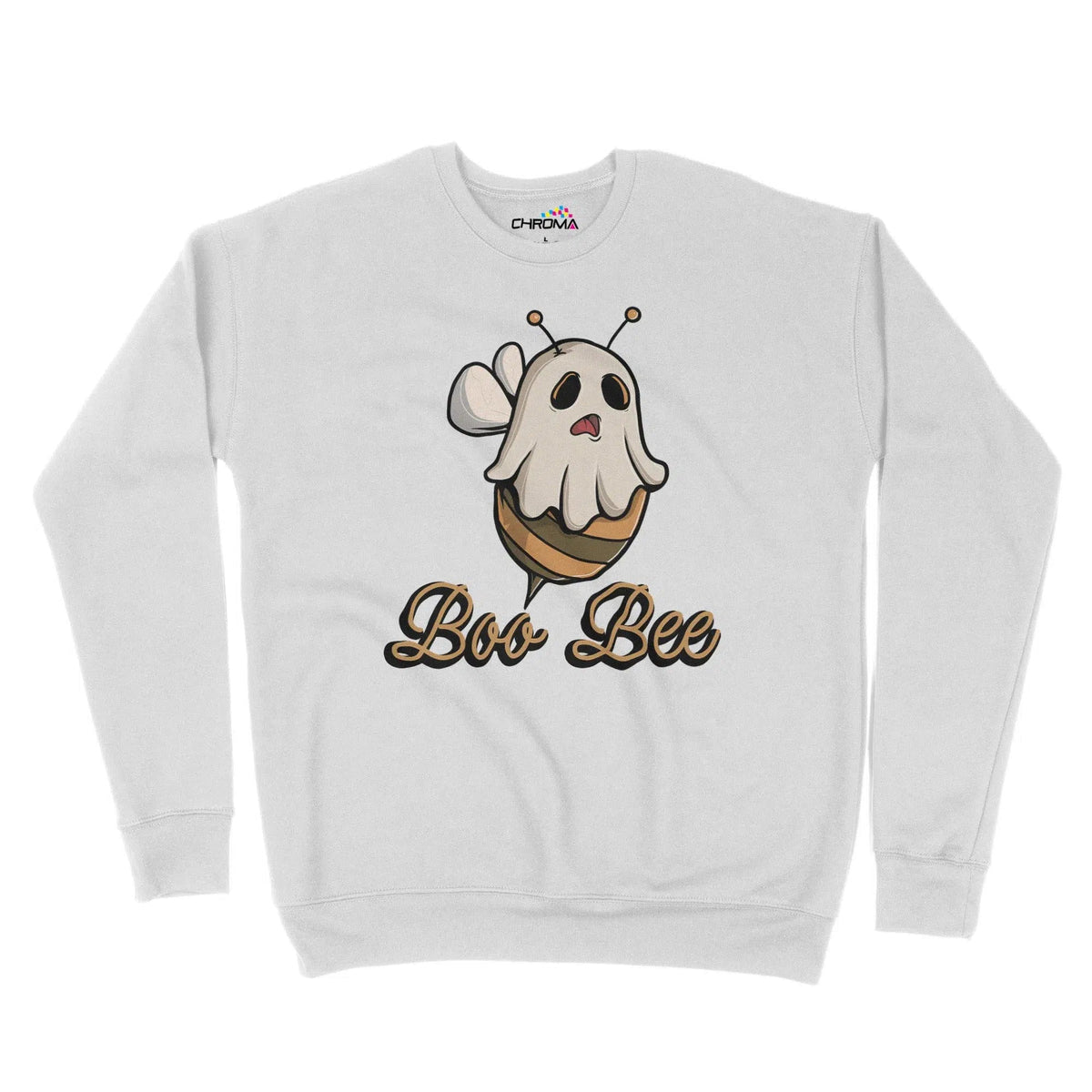 Boo-Bee Halloween Unisex Adult Sweatshirt | Premium Halloween Clothing Chroma Clothing