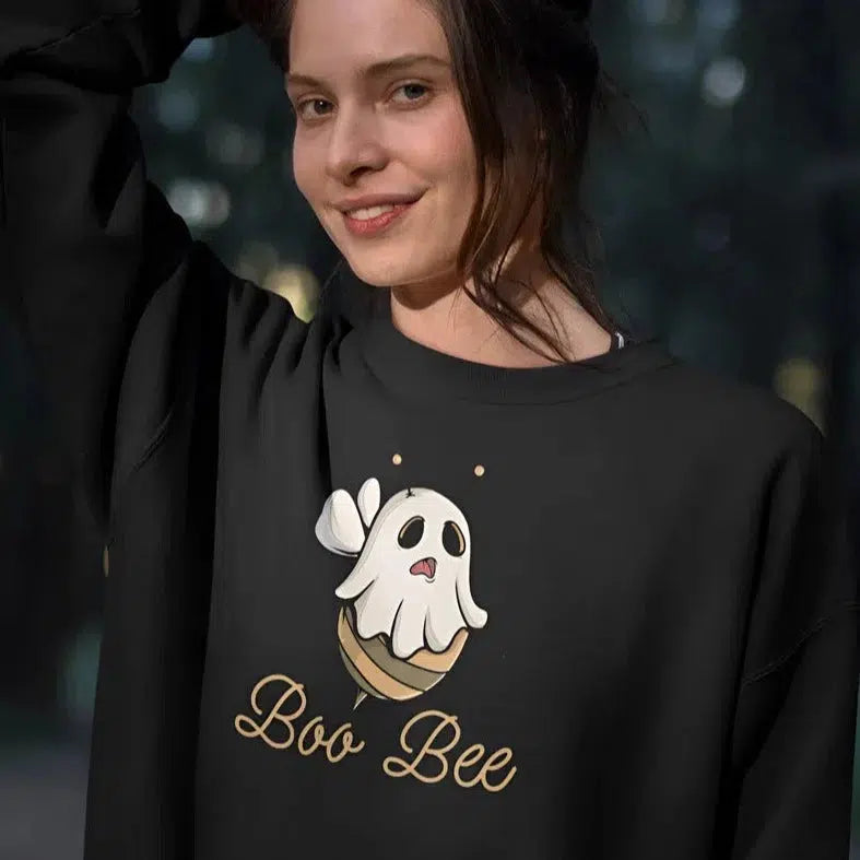 Boo-Bee Halloween Unisex Adult Sweatshirt | Premium Halloween Clothing Chroma Clothing