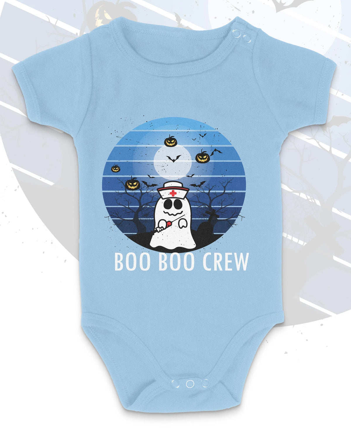 Boo Boo Crew Halloween Baby Grow Chroma Clothing