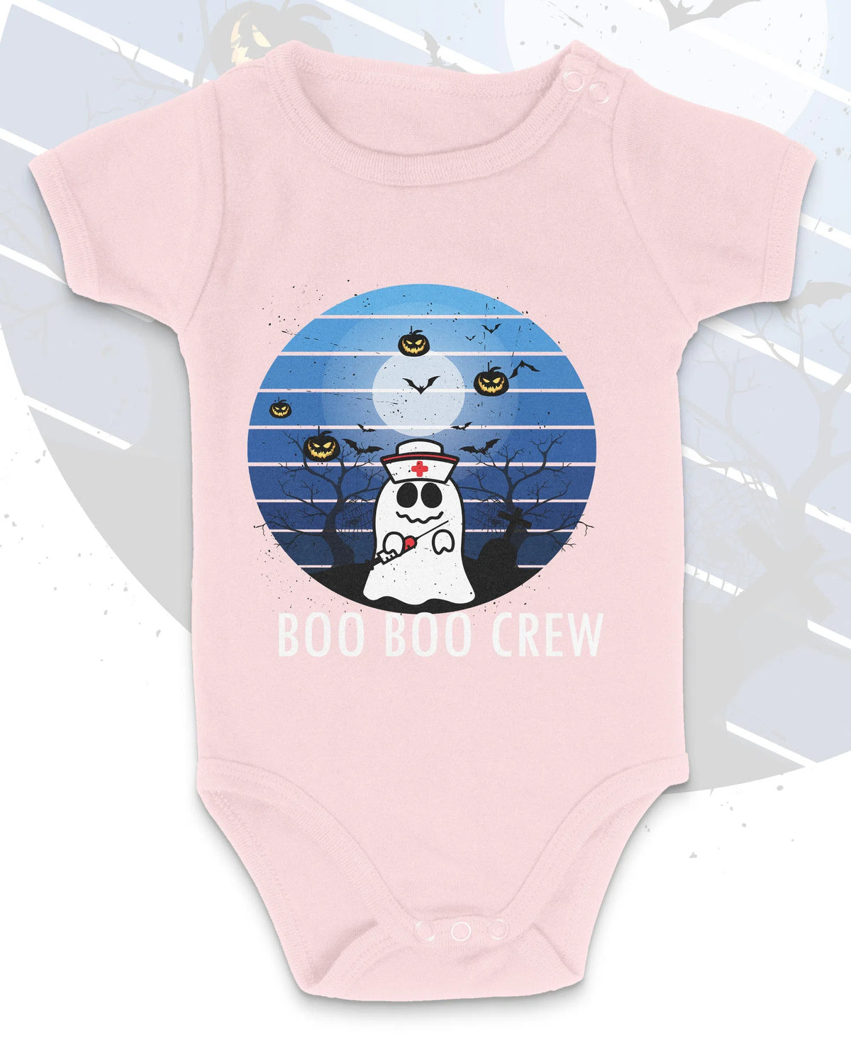 Boo Boo Crew Halloween Baby Grow Chroma Clothing