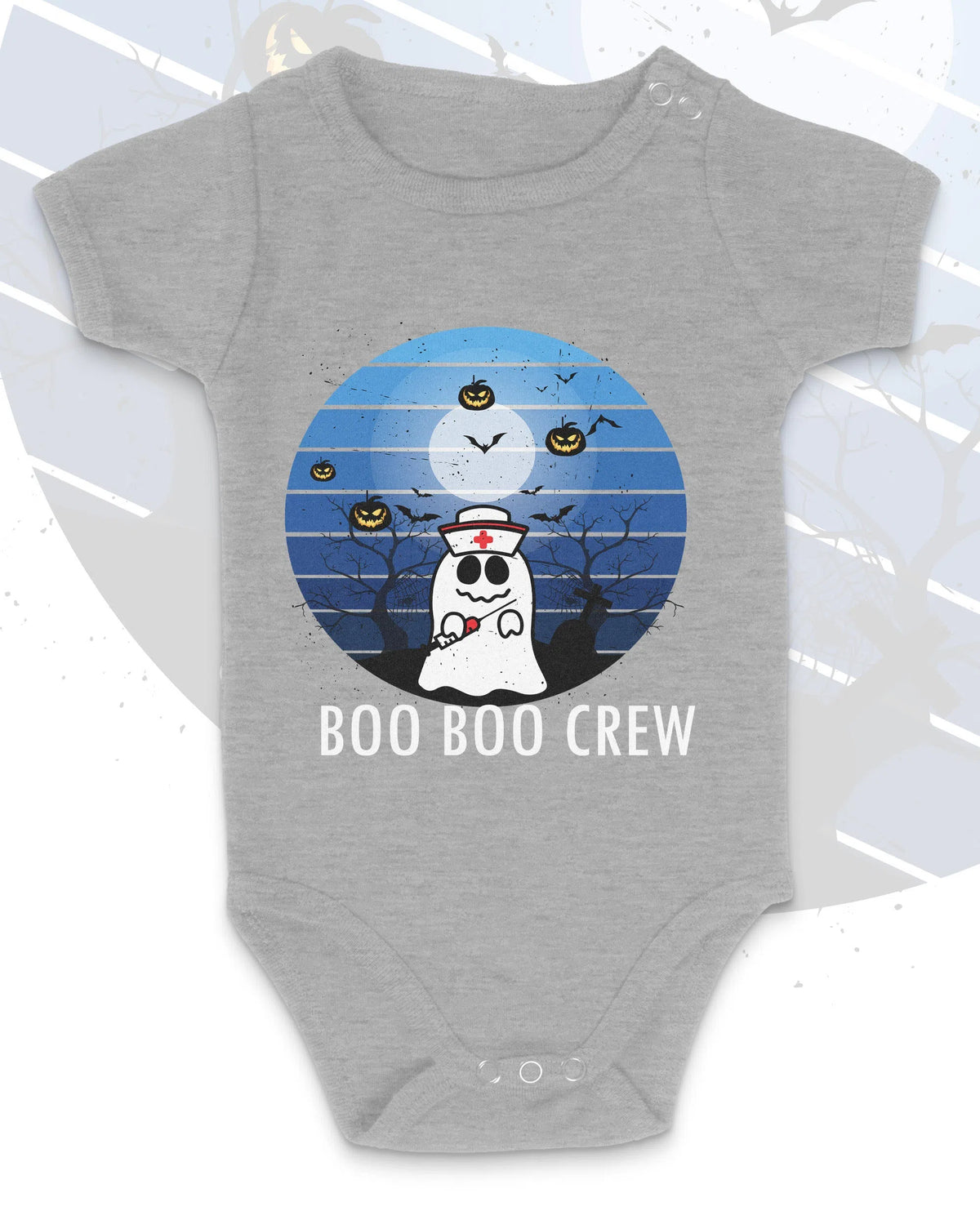 Boo Boo Crew Halloween Baby Grow Chroma Clothing