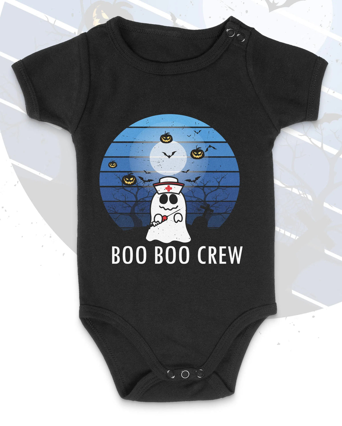 Boo Boo Crew Halloween Baby Grow Chroma Clothing