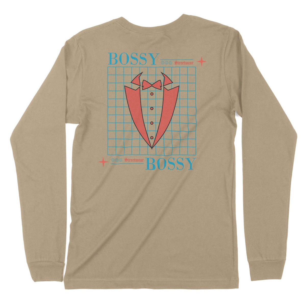 Bossy | Back Print | Long-Sleeve T-Shirt | Premium Quality Streetwear Chroma Clothing