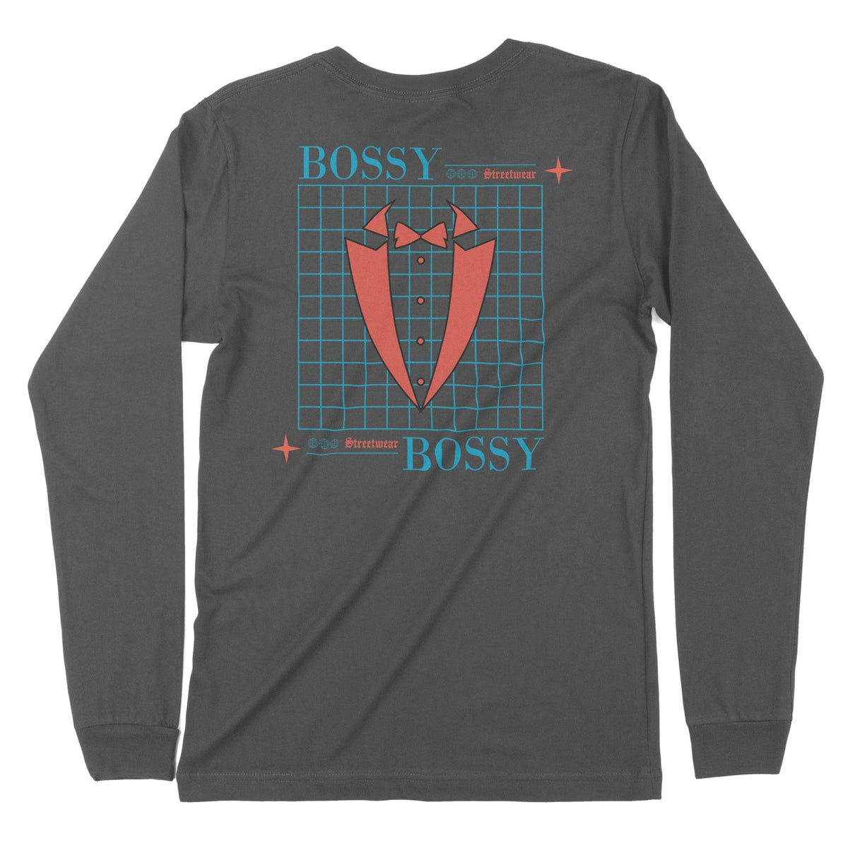 Bossy | Back Print | Long-Sleeve T-Shirt | Premium Quality Streetwear Chroma Clothing