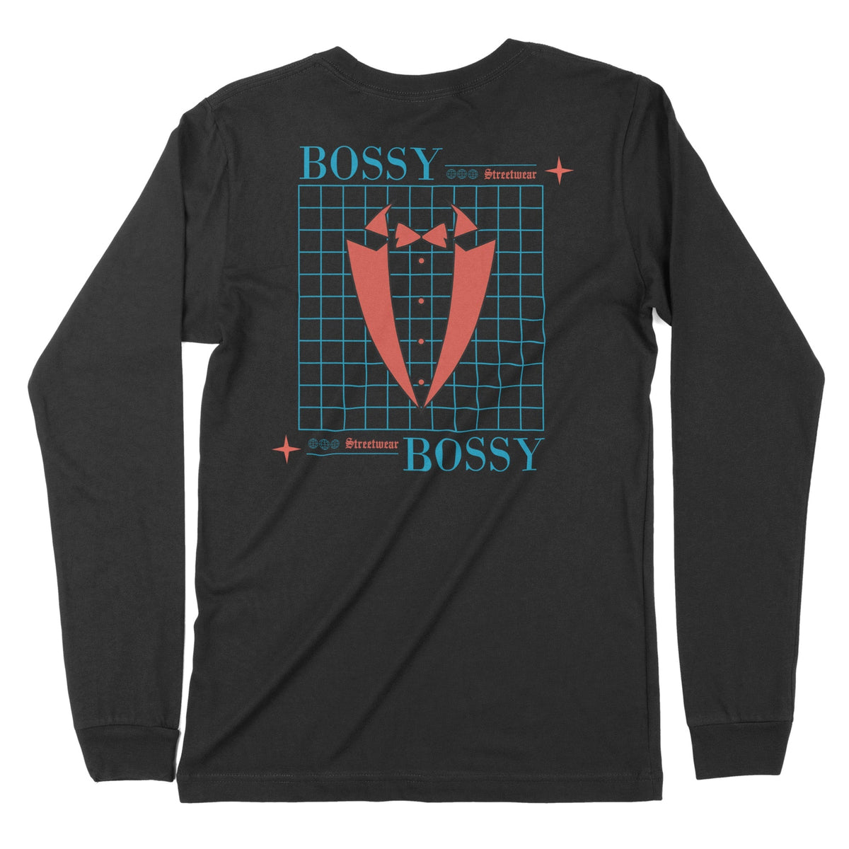 Bossy | Back Print | Long-Sleeve T-Shirt | Premium Quality Streetwear Chroma Clothing