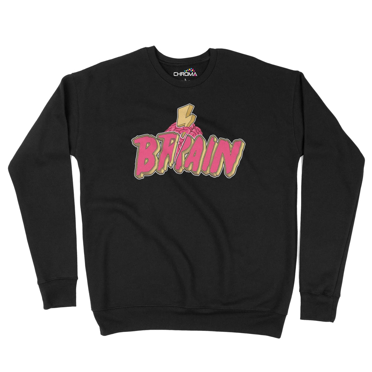 Brain Thunder Halloween Unisex Adult Sweatshirt | Premium Halloween Cl Chroma Clothing