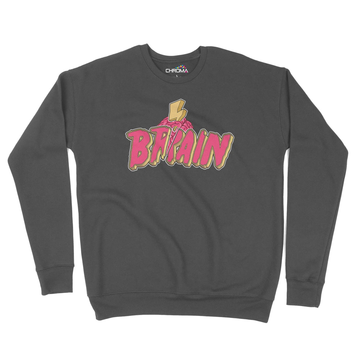 Brain Thunder Halloween Unisex Adult Sweatshirt | Premium Halloween Cl Chroma Clothing