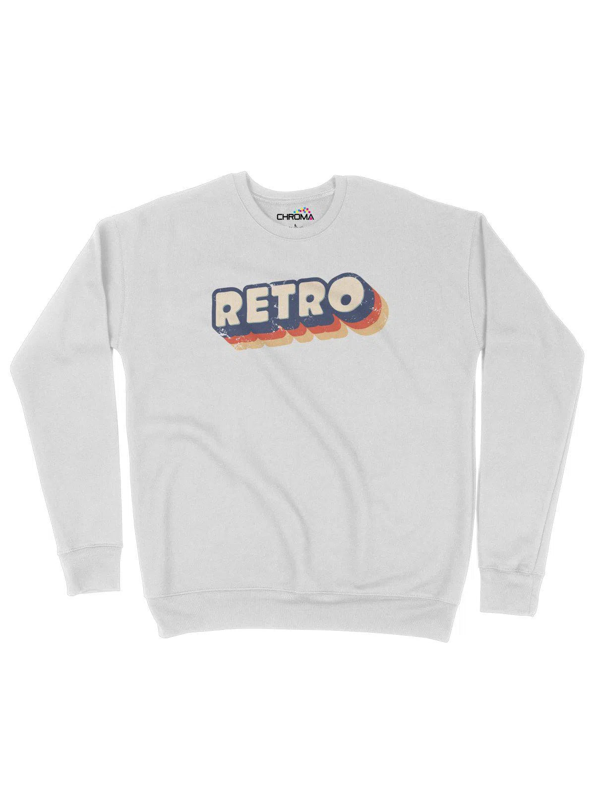 Classic Retro Vintage Unisex Adult Sweatshirt | Premium Quality Street Chroma Clothing