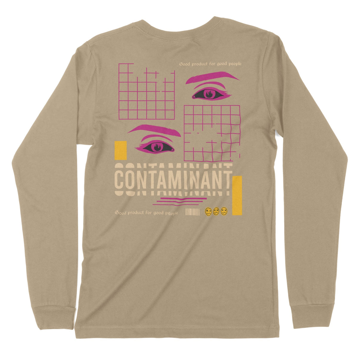 Containment | Back Print | Long-Sleeve T-Shirt | Premium Quality Stree Chroma Clothing