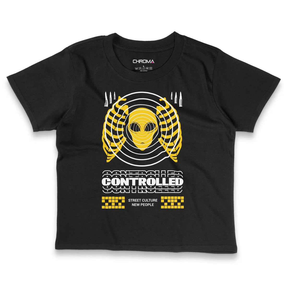 Controlled | Women's Cropped T-Shirt Chroma Clothing