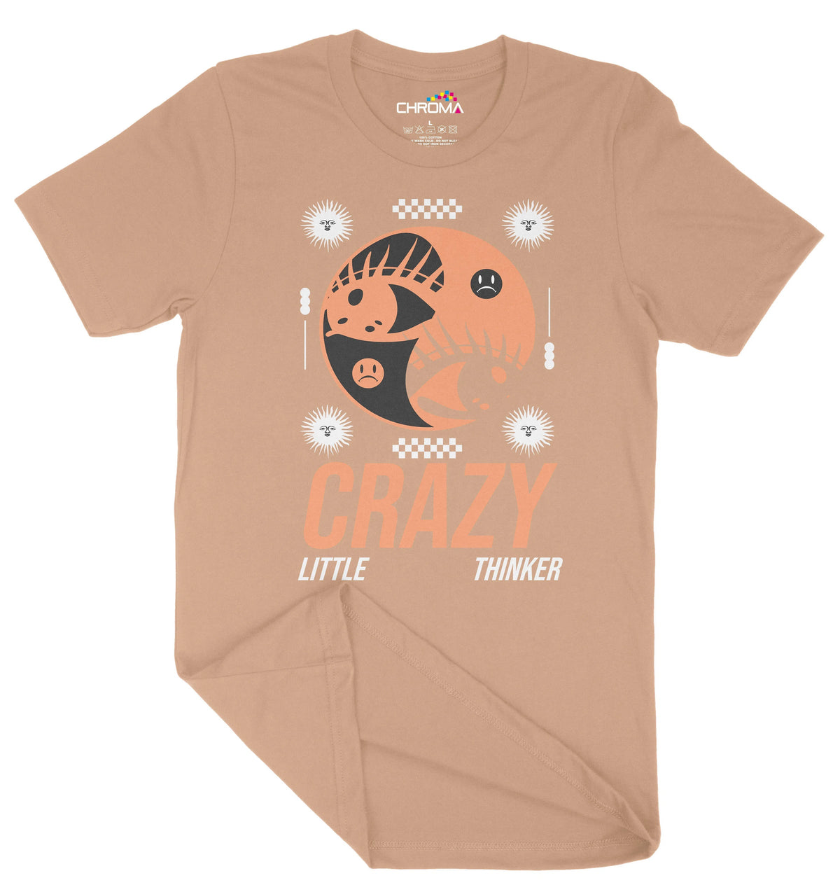 Crazy Little Thinker Unisex Adult T-Shirt | Premium Quality Streetwear Chroma Clothing