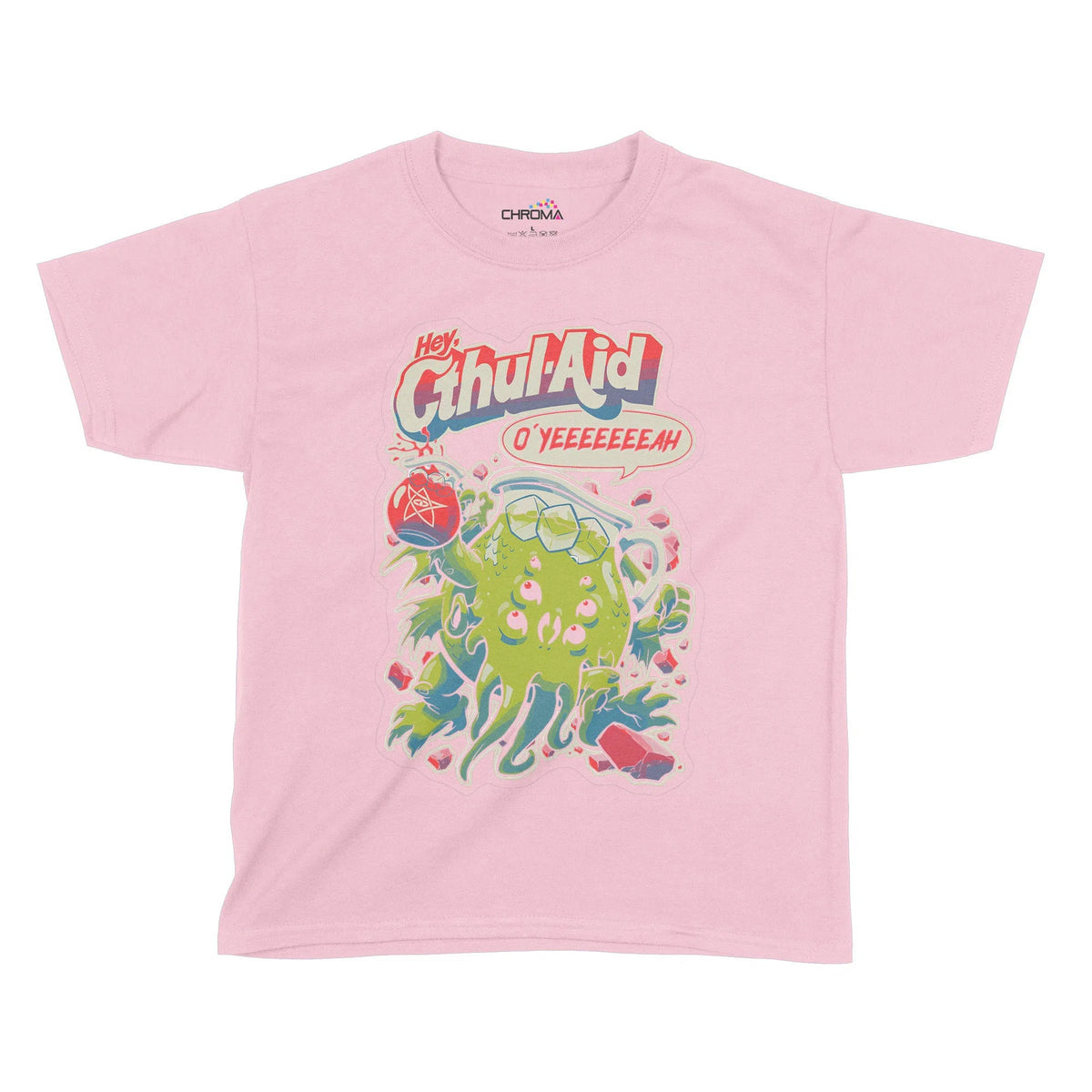 Cthul-Aid Halloween Kids T-Shirt | Premium Halloween Clothing Chroma Clothing