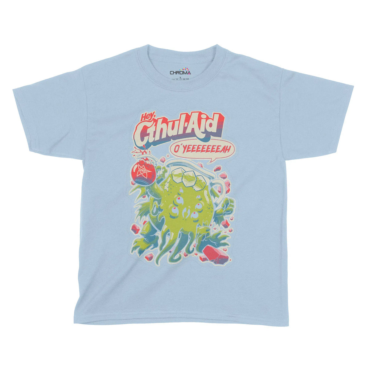 Cthul-Aid Halloween Kids T-Shirt | Premium Halloween Clothing Chroma Clothing