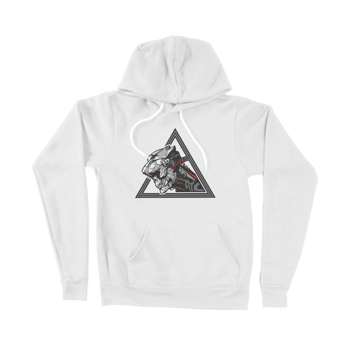 Cyborg Head Cyberpunk Unisex Adult Hoodie | Premium Quality Streetwear Chroma Clothing