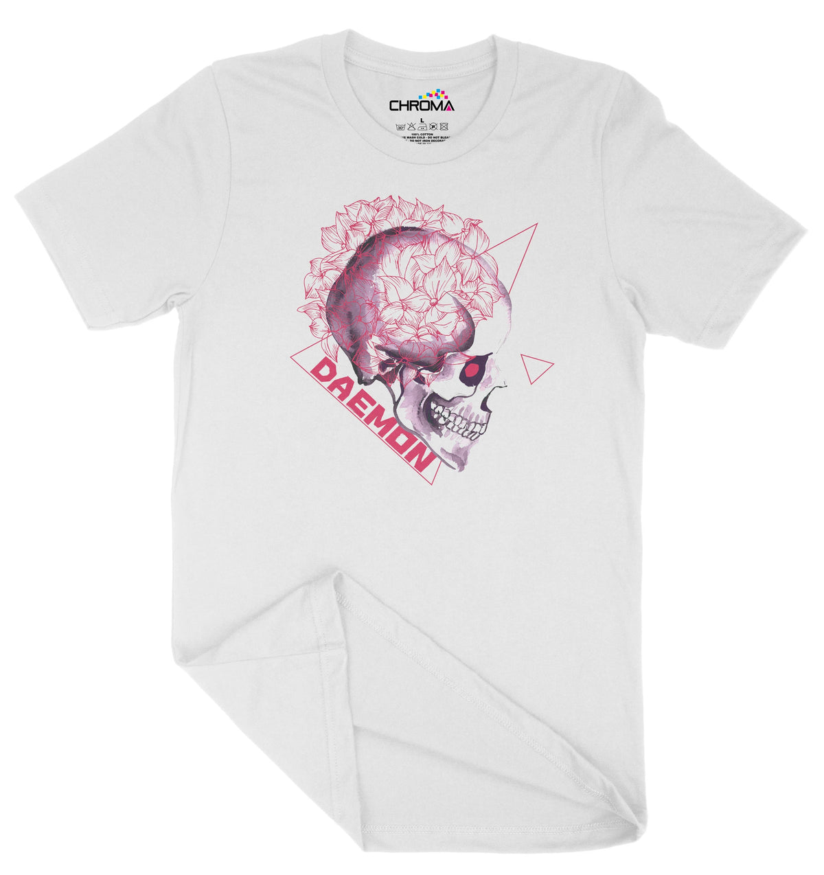 Daemon Skull Unisex Adult T-Shirt | Premium Quality Streetwear Chroma Clothing